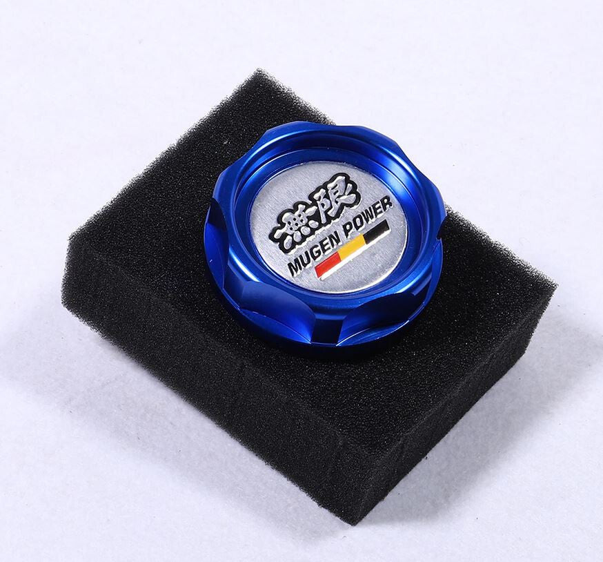 Blue engine oil filler cap for Mugen engines, suitable for Honda for Acura .