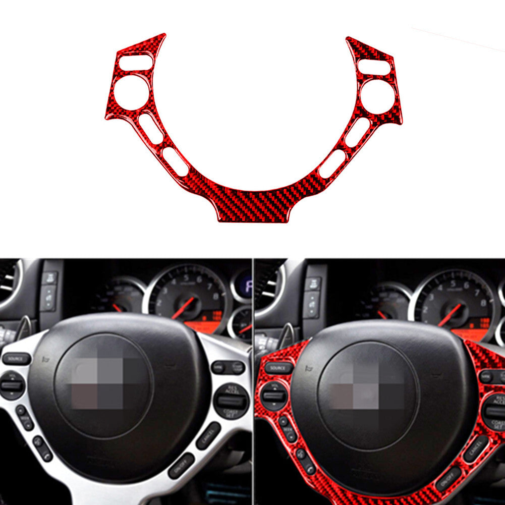 Carbon Fiber Interior Gear Shift Frame Cover Trim For 3Series E46 1998-2005 v