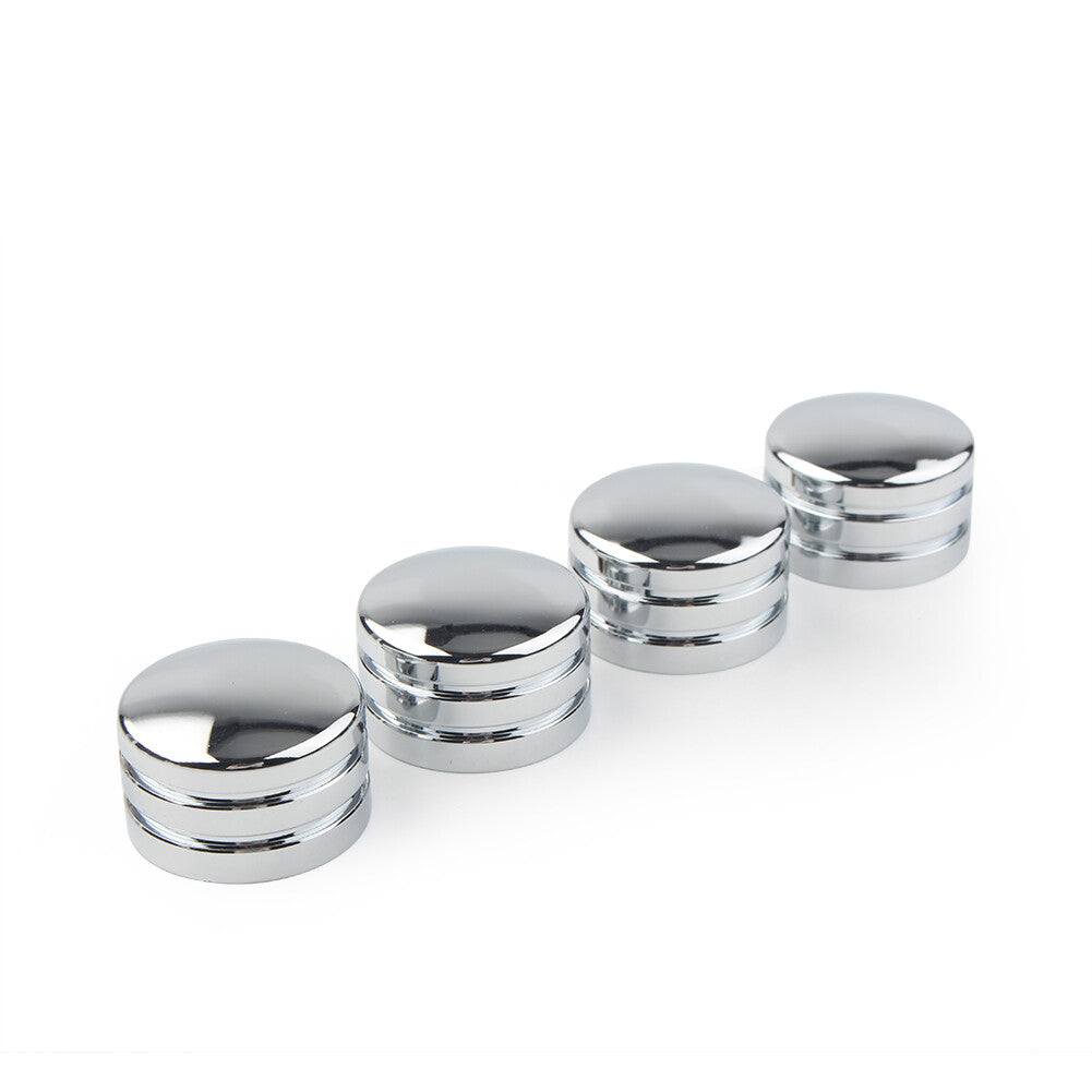 4X Head Bolt Covers for Harley Sportster XL883 Twin Cam Big Twin 1340 Evo Chrome Q