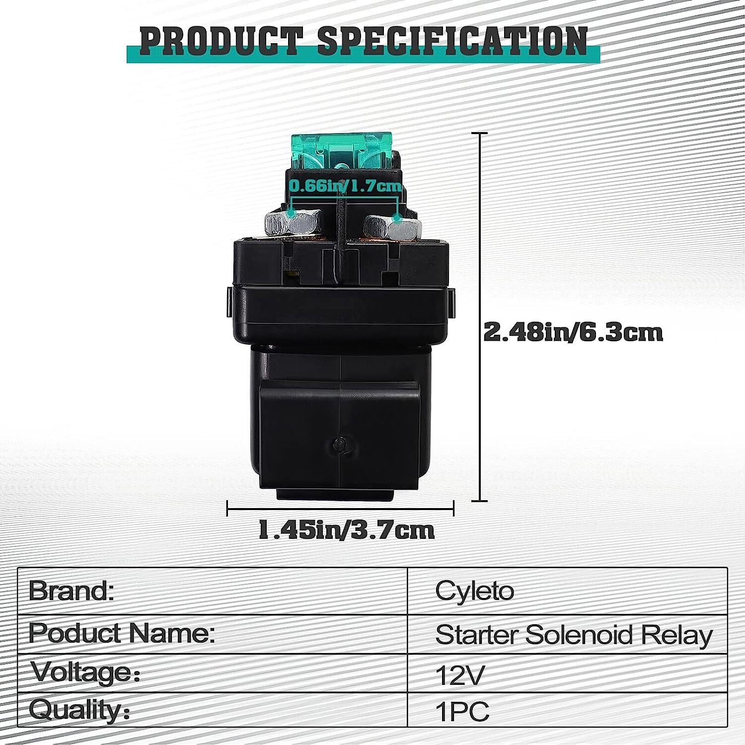 Starter Solenoid Relay for Arctic Cat ATV 1000 400 500 550 650 Wildcat 1000