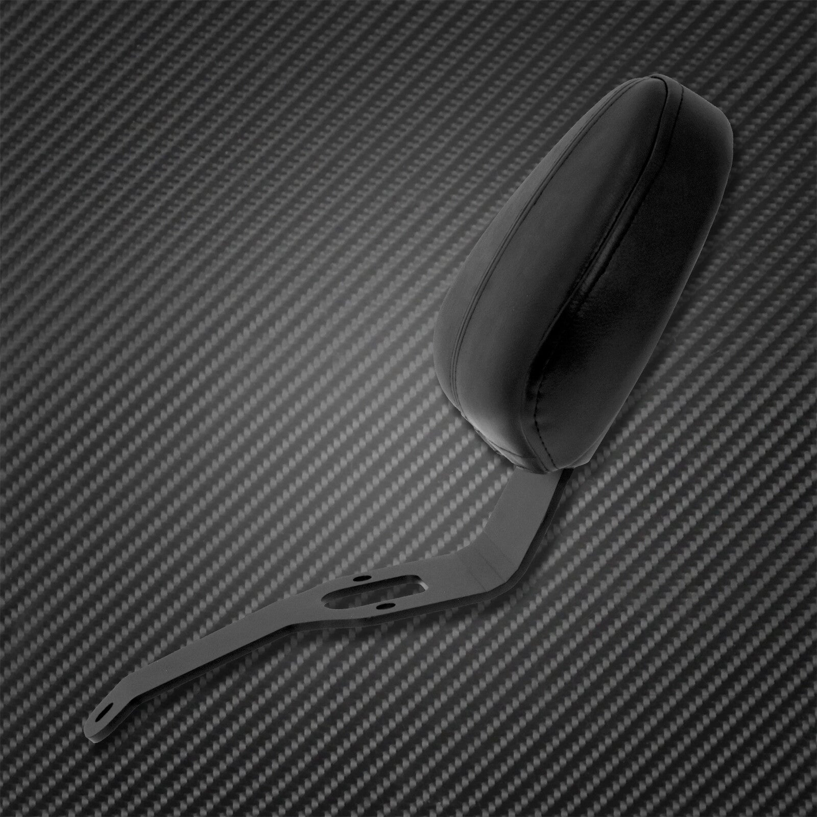 Black Front Driver Rider Backrest Pad Fit For Indian Scout 2015-2020 Sixty 16-20