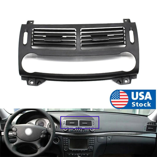1x Front Center Air Vent Outlet Grille for Mercedes for Benz E Class W211 2003-2008 Q