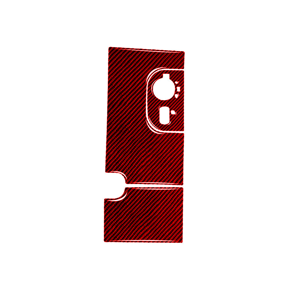 Red Carbon Fiber 9 Speed Automatic Gear Shift Cover Trim for Honda Ridgeline v