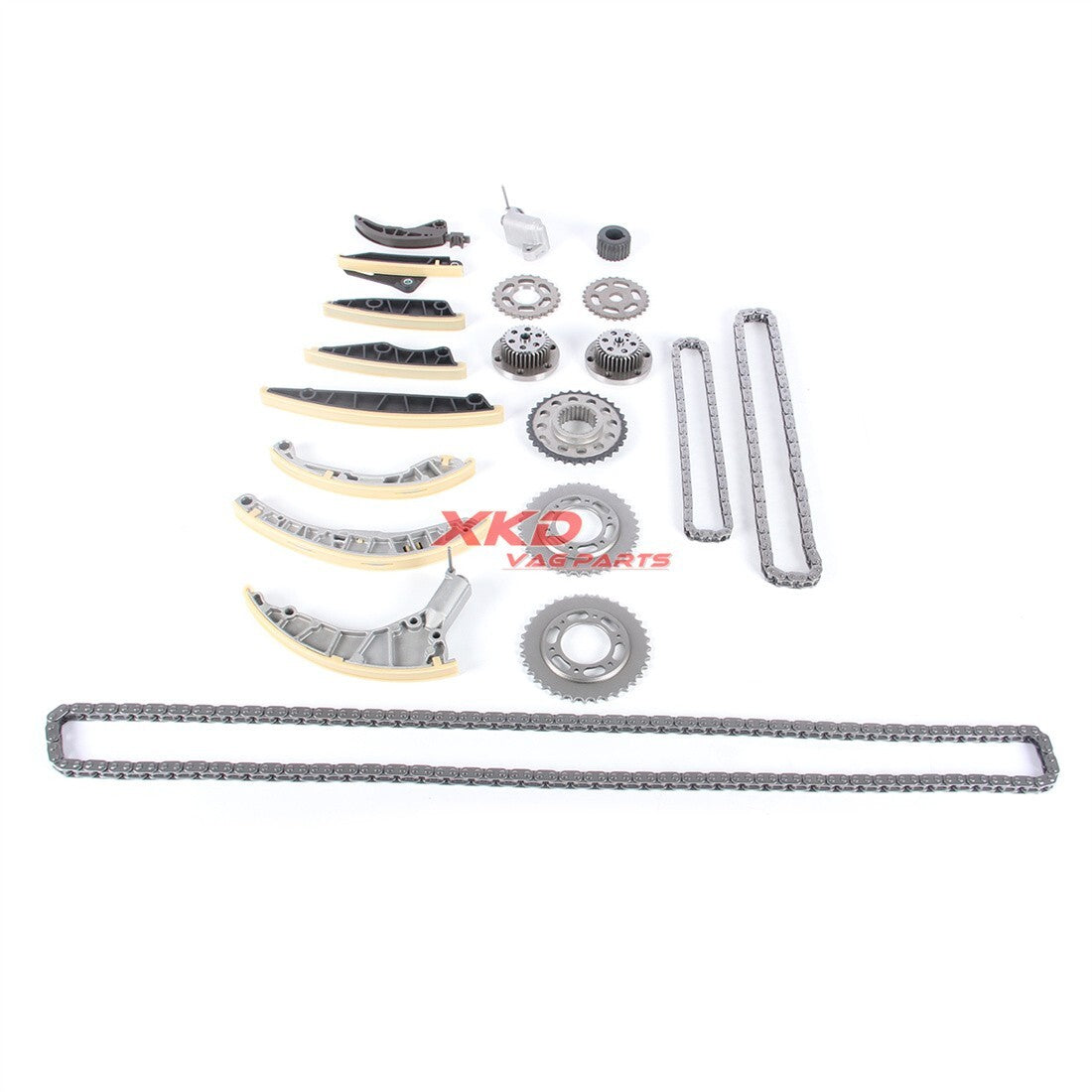 3.0TDI 20Pcs Timing Chain Set Fit for VW Amarok Touareg for AUDI for A6 for A8 Q5 Q7 Q