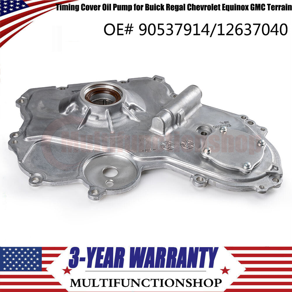 The timed cover oil pump is suitable for Buick for Volvo for Chevrolet Equinox for GMC Terrain 90537914 Q