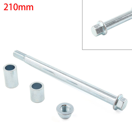 15mm 210mm + 2 Spacers Front Rear Back Axle for 125cc 140cc Dirt Bike Q