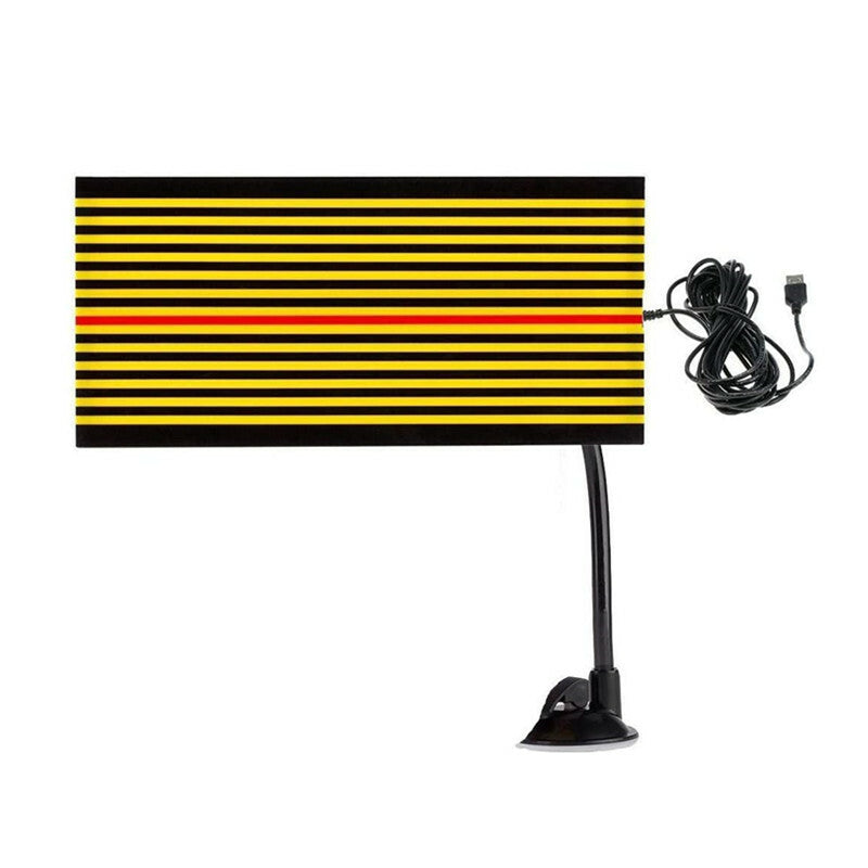 30x15cm Car Body Dent Led Lamp Reflector Light Line Board USB Plug Detect Tool