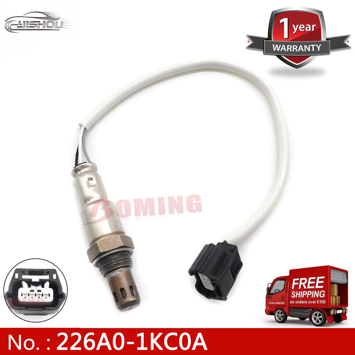 The 226A0-1KC0A downstream oxygen sensor is suitable for Nissan Juke 11-17 370Z 14-17 Q50 QX50