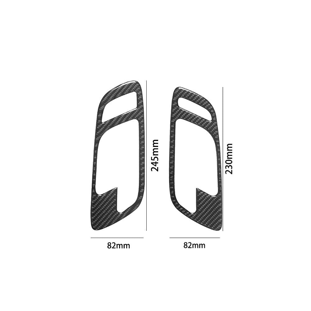Suitable for 2020-2023 for Highlander ABS black rearview mirror side mirror cover trim- v