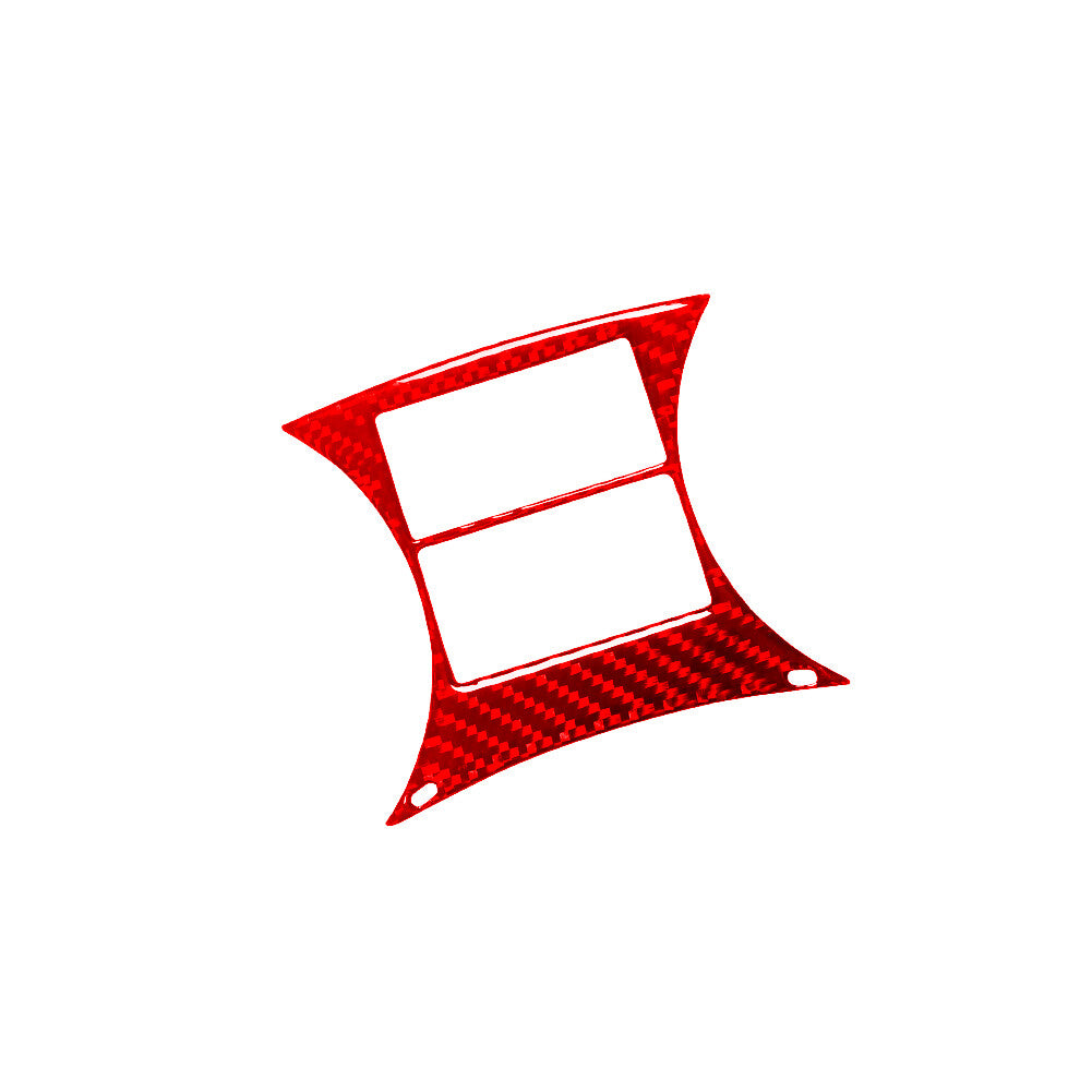 Red Carbon Fiber Speedometer Indicator Frame Trim for Mercedes R-Class 2009-12