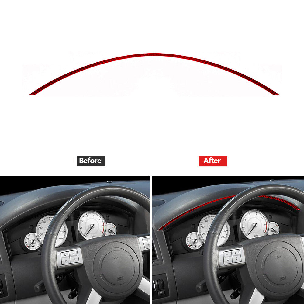 For Tacoma 16-21 Carbon Fiber Interior Rear Door Handle Frame Cover Trim v