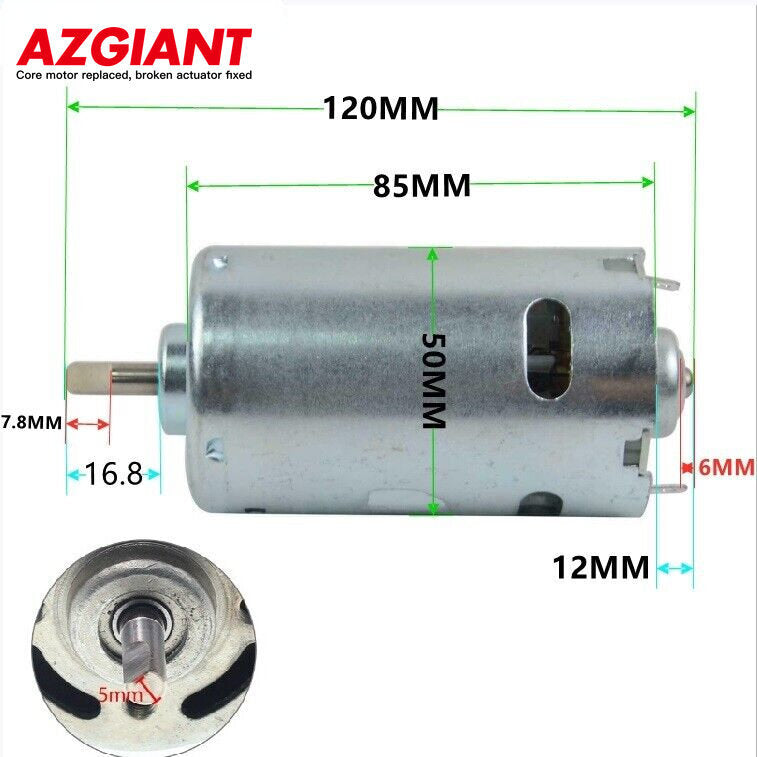 Hydraulic pump motor for Volvo C30 and C70 with convertible top folding roof