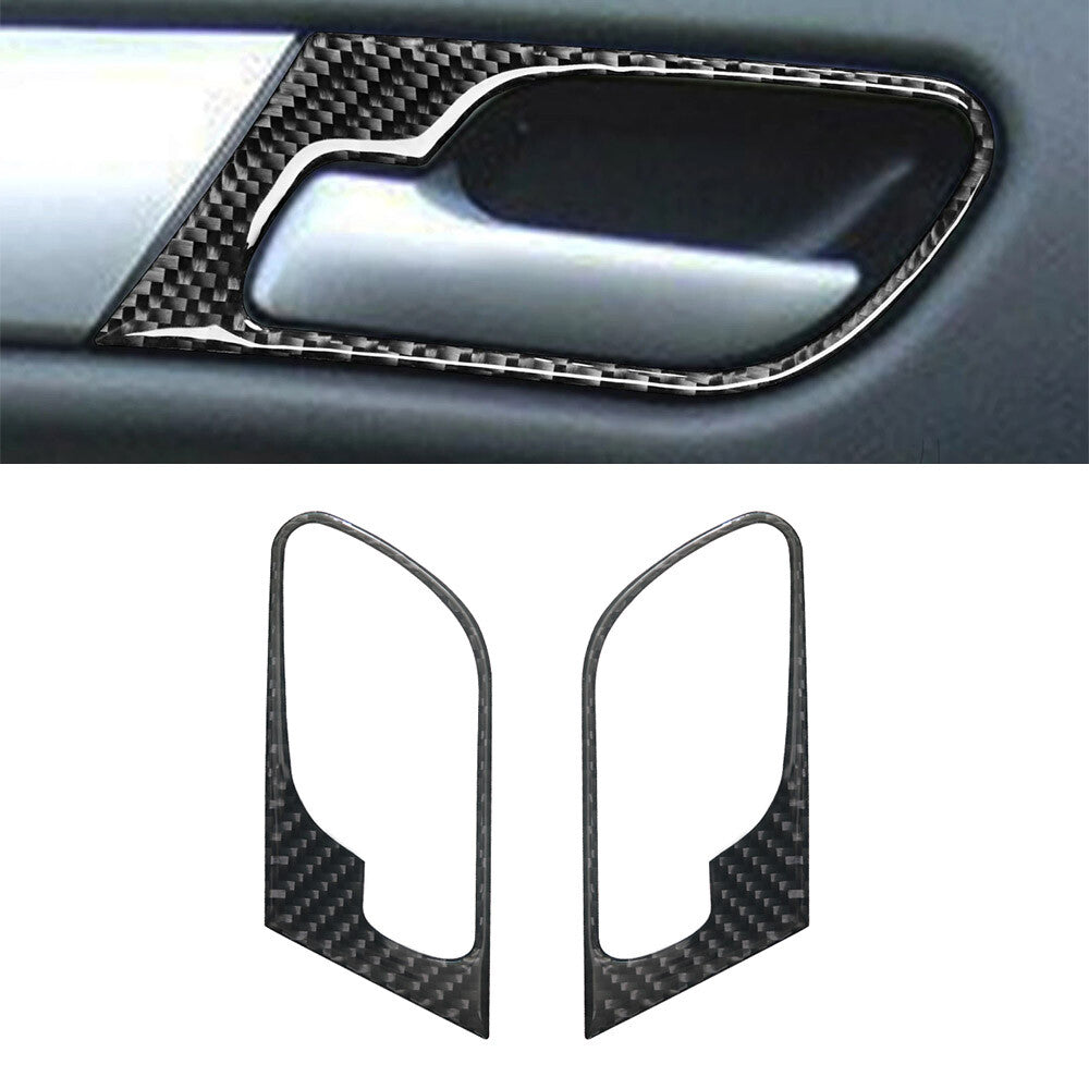 21Pcs Carbon Fiber Full Interior Set Dashboard Cover Trim for BMW X5 2000-2006