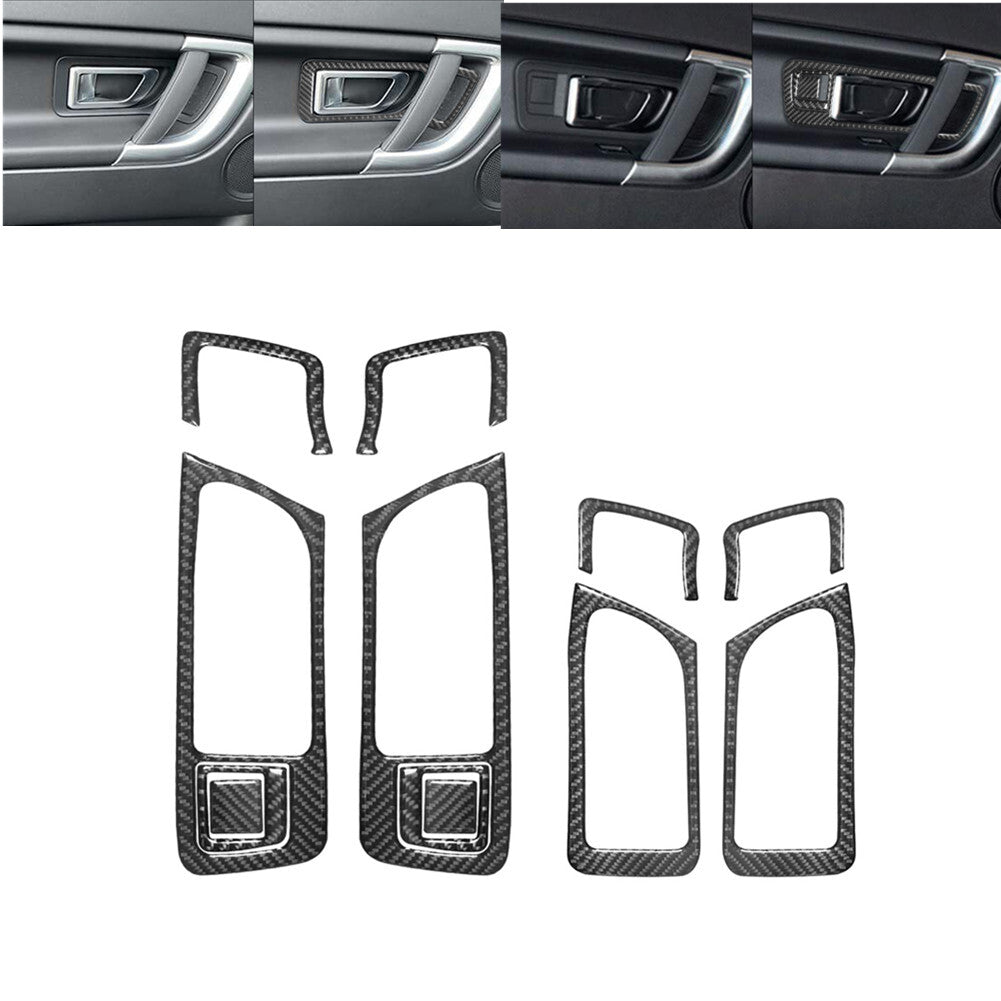 Carbon Fiber Climate Control Surround Cover Trim for Cadillac CTS 2003-2007 v