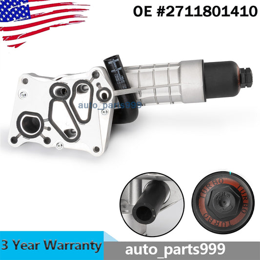 Oil cooler filter housing for Mercedes C250 W204 SLK250 R172 2711801410 n