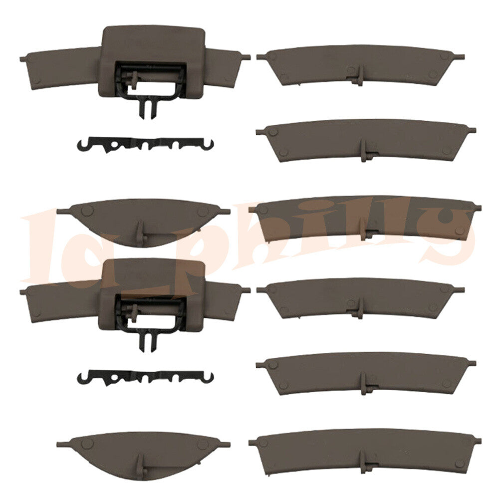 2X Center Dash AC A/C Air Vent Grill Replacement Kit Beige For W164 GL550 ML550 Q