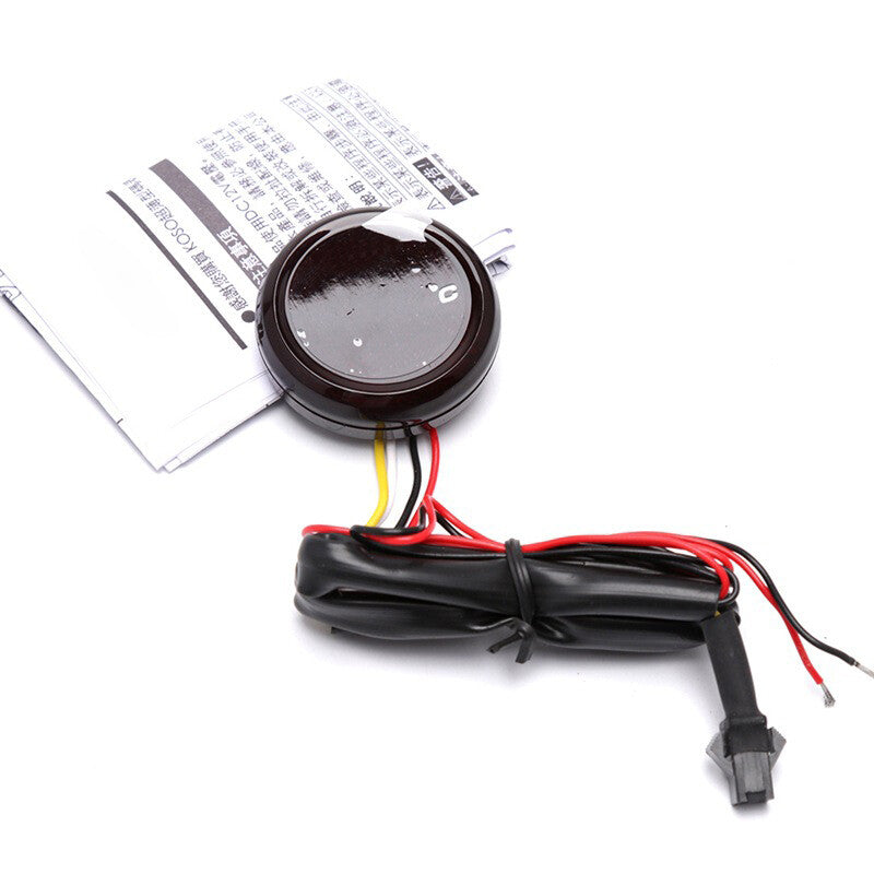 Motorcycle digital thermometer with sensor cable - n