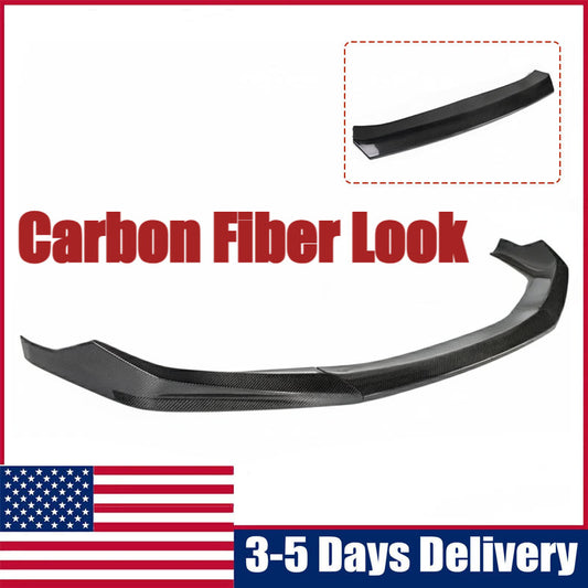 Performance Style Carbon Look Front Bumper Lip for BMW F90 M5 LCI 2021-23 NEW Q