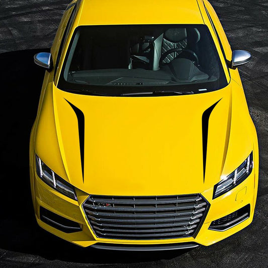 Racing Hood Stripes Decal Vinyl Stickers Car SUV Body Decoration Accessories