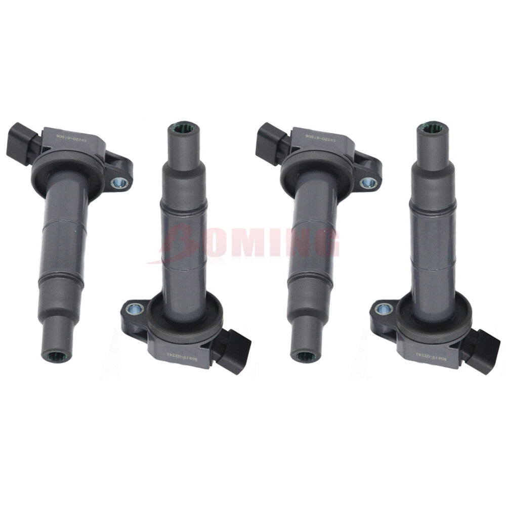 Package of 4 ignition coils suitable for Toyota for Camry , for Lexus for Scion , Rav4, Highlander 9091902243