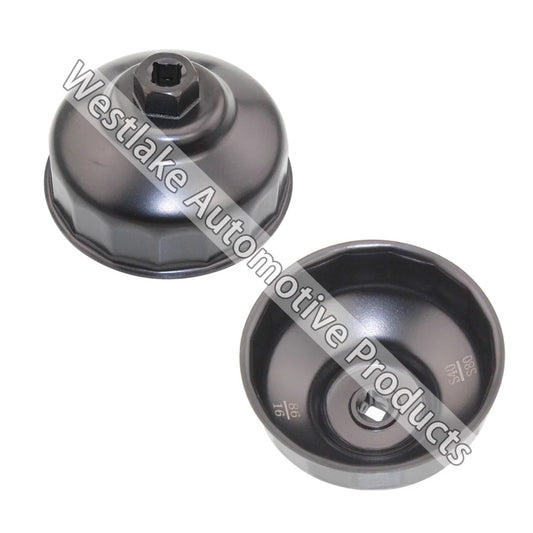 1-piece oil filter wrench housing cover makeup remover tool 86mm 16mm flute suitable for BMW for Volvo