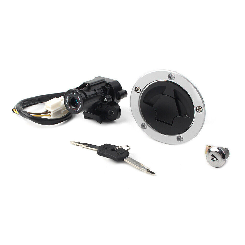 for Kawasaki Z1000 Z 1000 10-16 1x Fuel Gas Cap Ignition Switch for Seat Lock Keys Q