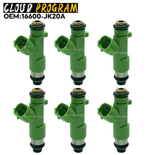 6PC Fuel Injector Fit 07-2014 for Infiniti 350z ALTIMA Maxima Murano 3.5lL V6 v