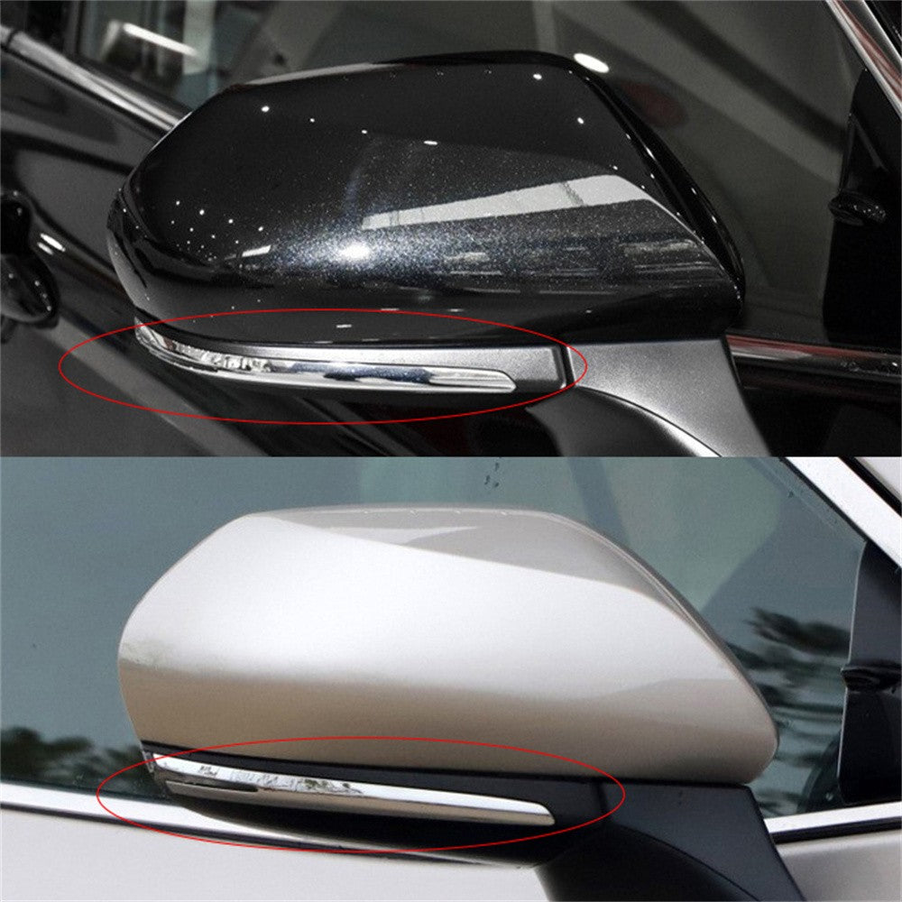 1x Car Chrome Right Side Rearview Mirror Molding Trim for Toyota for Camry 2019-2023