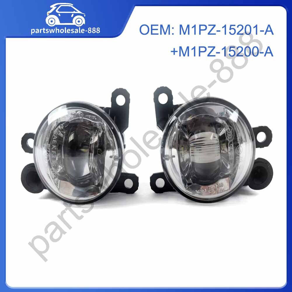 Pair Front Bumper LED Fog Lights Driving Lamps For 2021-2022 for Ford Bronco Sport