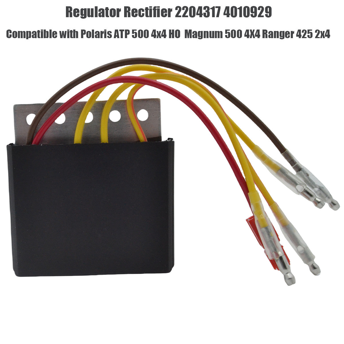 Regulator rectifier 2204317 4010929 compatible with for Polaris ATP 500 4x4 HO Q