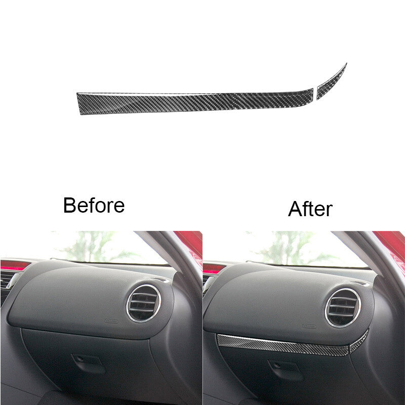 Red Navigation Display Frame Panel Trim Cover For Prius 2012-2015 Type A v