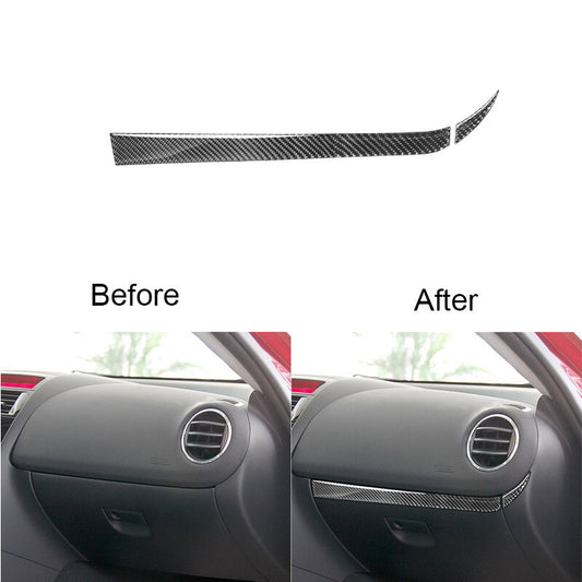 Red Navigation Display Frame Panel Trim Cover For Prius 2012-2015 Type A v