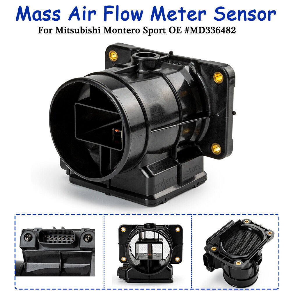 MAF mass air flow meter sensor suitable for Montero Sport 1999-06 MD336482- v