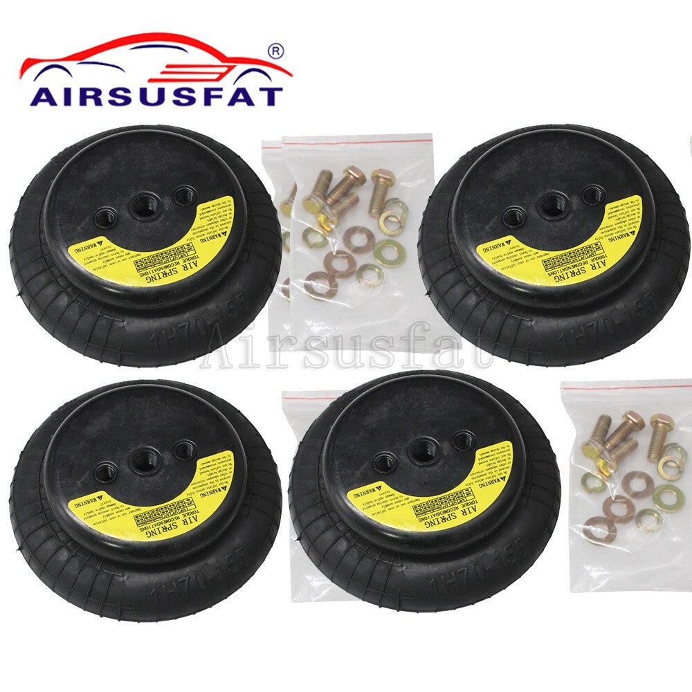4 new air suspension spring bags for Firestone W013587731 W01-358-7731 trucks.