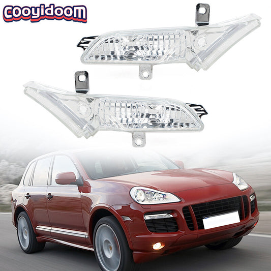2Pcs Turn Signal Light Side Marker Indicator Light for Porsche for Cayenne 2007-10