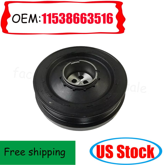 The new crankshaft pulley is suitable for E90, E91, E92, E93, F10, F11, X3, F25, N47, model 11238512072. n