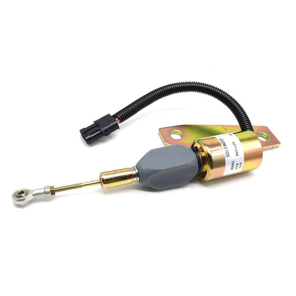 New Fuel ShutOff Solenoid For 6BT 5.9L Engine 3991624 SA-4959-12