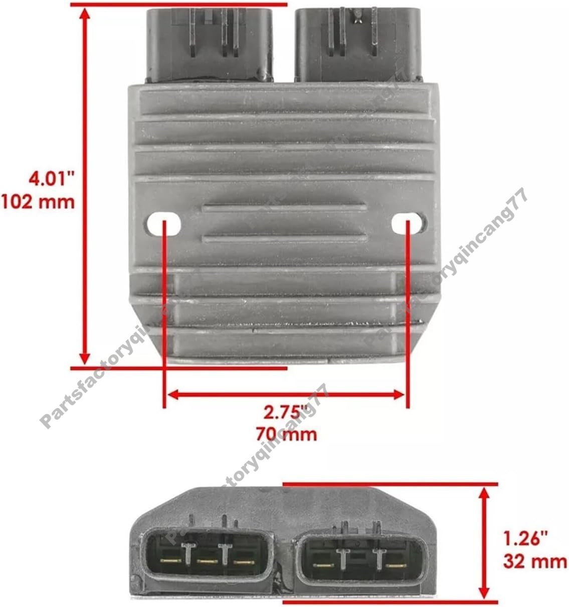 Voltage Regulator Rectifier 32100-116-0100 for Can-am ATV Commander 1000