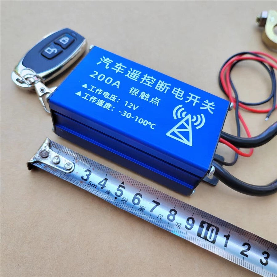 Car SUV Battery Disconnect Master Kill Switch with Wireless Remote Control n