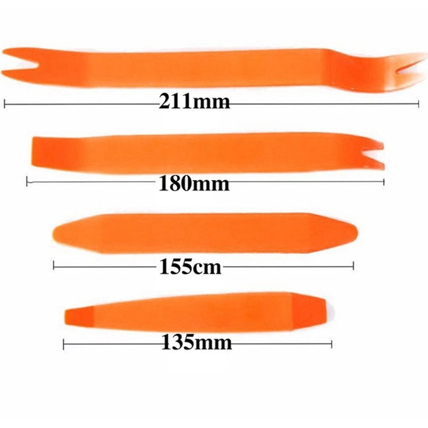 Plastic Trim Removal Pry Tool Set for Car Radio Panel Door Dash Clip Fasteners Q