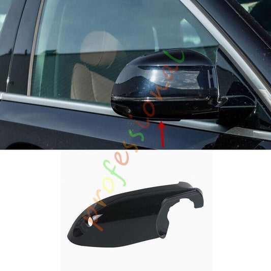 Replacement part for the bottom cover of the right rearview mirror for BMW X6 2019-2023 - Gloss Black