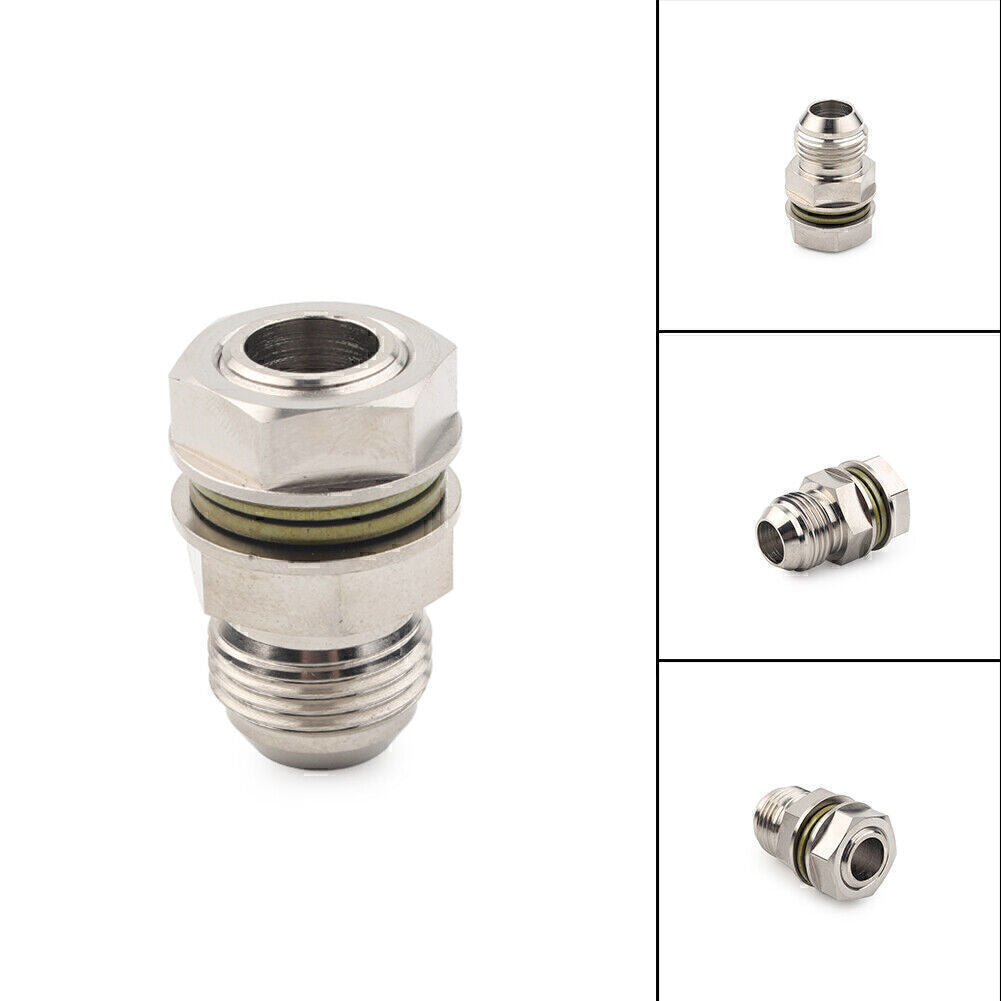 Turbo Oil Pan /Oil Return Drain Plug Adapter Bung Fitting 10AN no Weld K027-0301