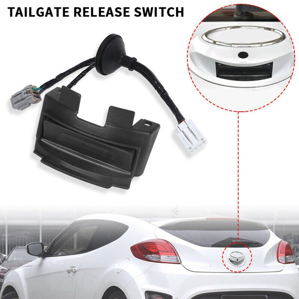 1x Hatch Button Trunk Latch Tailgate Release Switch for Hyundai for Veloster 12-2017 n