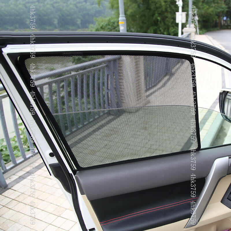Car Window Sun Shade Shield Blind Mesh UV Protection for Toyota Prado 2010-2021