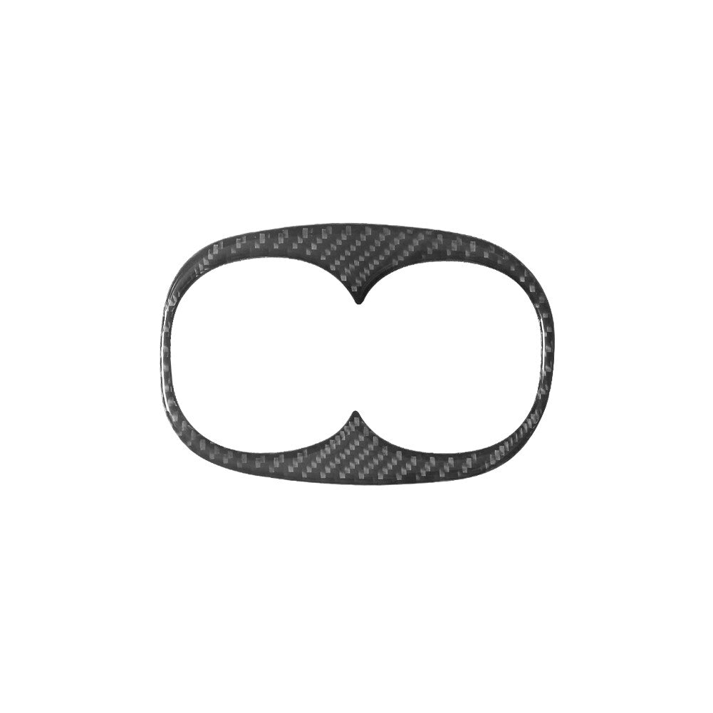 Carbon Fiber Gear Shift Side Strip Decor Cover Trim for Corolla 2007-2013 v
