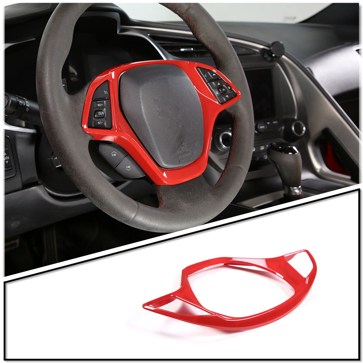 Carbon Fiber Center Console Cup Holder Panel Trim Decal for Tacoma 2011 - 2015- v