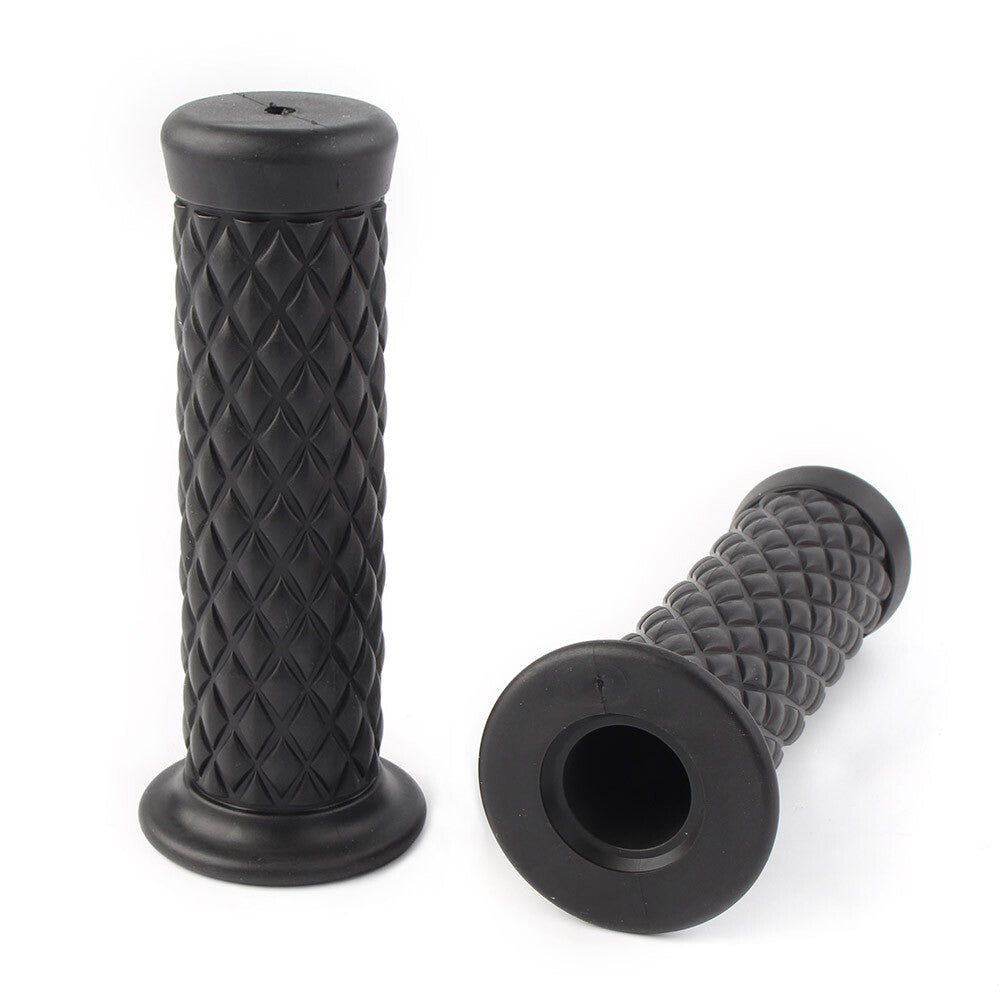 Motor Handlebar Grips Left  Right For Motorcycle With 7/8 22mm Handlebar Black