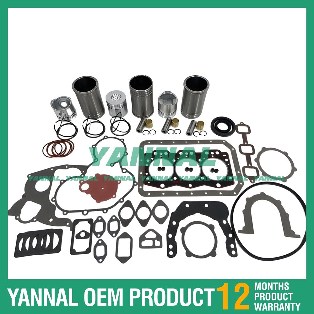 Cylinder liner kit with gasket for Changchai ZN390 engine spare parts -