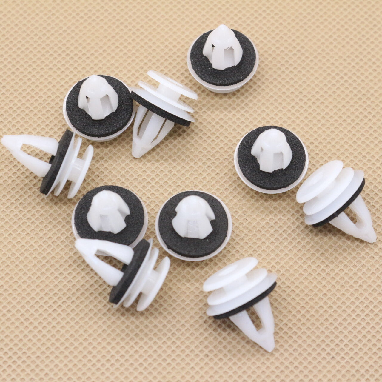 10x Interior Trim Panel Clips with Sealer for BMW for Mini 51437001491 7001491 Q