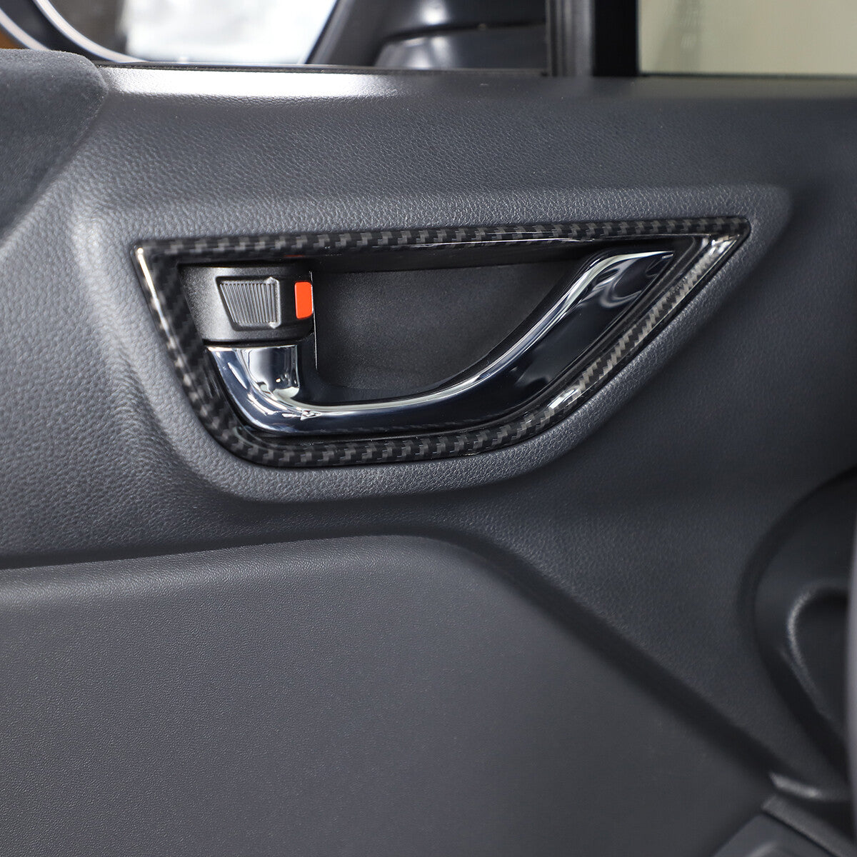Black Dashboard Vent Frame Trim Protective Cover for Tundr@ 2022 - 2023- v
